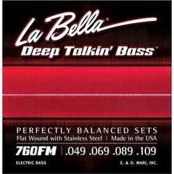 Струны La Bella Deep Talkin' Bass Flats 49-109