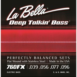 Струны La Bella Deep Talkin' Bass Flats 39-96