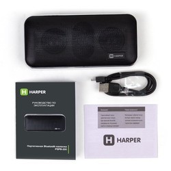 Портативная акустика HARPER PSPB-200 (черный)