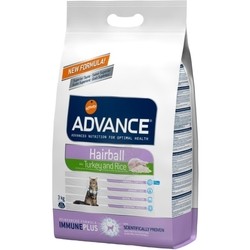 Корм для кошек Advance Hairball Turkey/Rice 3 kg