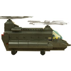 Конструктор Sluban Transport Helicopter and Jeep M38-B6600