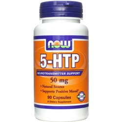 Аминокислоты Now 5-HTP 50 mg 90 cap