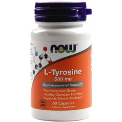 Аминокислоты Now L-Tyrosine 500 mg