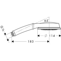 Душевая система Hansgrohe Croma 100 28539