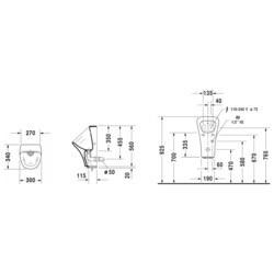 Писсуар Duravit DuraStyle 280631