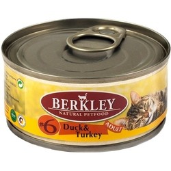 Корм для кошек Berkley Adult Canned Duck/Turkey 0.6 kg