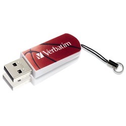 USB Flash (флешка) Verbatim Mini Sport 8Gb (красный)