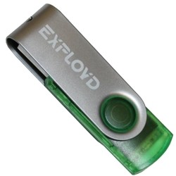 USB Flash (флешка) EXPLOYD 530 16Gb (зеленый)