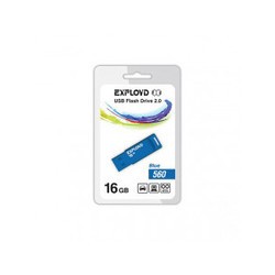 USB Flash (флешка) EXPLOYD 560 16Gb (синий)