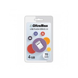 USB Flash (флешка) OltraMax 70 (белый)