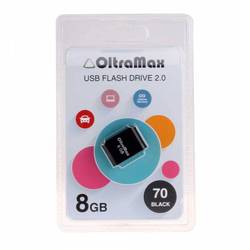USB Flash (флешка) OltraMax 70 8Gb (черный)