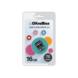 USB Flash (флешка) OltraMax 70 16Gb (черный)