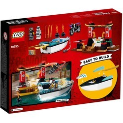 Конструктор Lego Zanes Ninja Boat Pursuit 10755