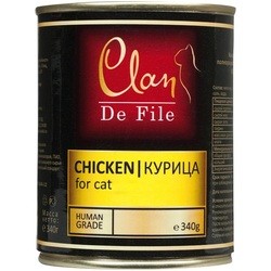 Корм для кошек Clan De File Adult Canned with Chicken 0.34 kg