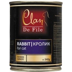Корм для кошек Clan De File Adult Canned with Rabbit 0.34 kg