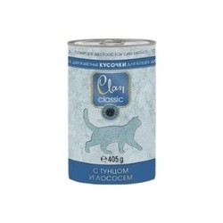 Корм для кошек Clan Classic Adult Canned with Tuna/Salmon 0.405 kg