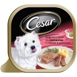 Корм для собак Cesar Adult Lamister Beef Stroganoff/Cheese 0.1 kg
