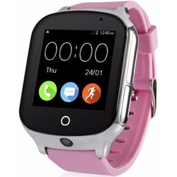 Носимый гаджет Smart Watch T100 (розовый)