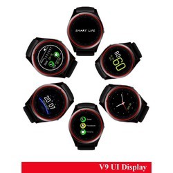Носимый гаджет Smart Watch V9 (красный)