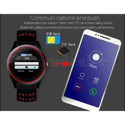 Носимый гаджет Smart Watch V9 (красный)