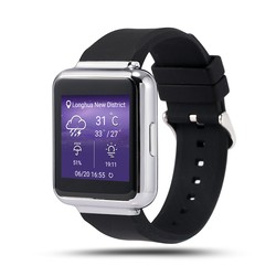 Носимый гаджет Smart Watch K1 (серебристый)