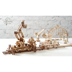 3D пазл UGears Rail Mounted Manipulator