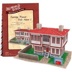3D пазл CubicFun Turkiye Flavor Folk House 1 W3109h
