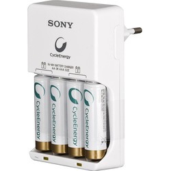 Зарядка аккумуляторных батареек Sony BCG-34HH4GN