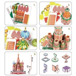 3D пазл CubicFun Saint Basils Cathedral MC093h