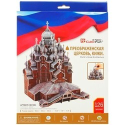 3D пазл CubicFun Church of the Transfiguration Kizhi MC169h