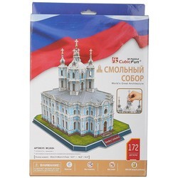 3D пазл CubicFun Smolny Cathedral MC202h