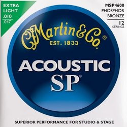 Струны Martin SP Phosphor Bronze Acoustic 12-String 10-47