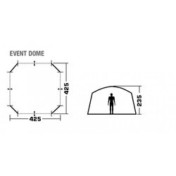 Палатка Trek Planet Event Dome