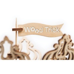 3D пазл Wood Trick Carousel