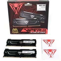 Оперативная память Patriot Viper LED DDR4 (PVLR416G266C5K)