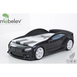 Кроватка Futuka Kids BMW Evo 3D (черный)
