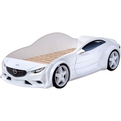 Кроватка Futuka Kids Mazda Evo 3D (белый)