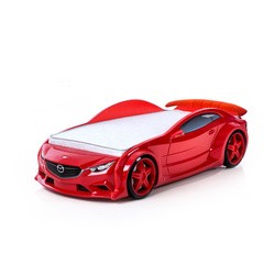 Кроватка Futuka Kids Mazda Evo 3D (красный)
