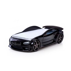 Кроватка Futuka Kids Mercedes Evo 3D (черный)