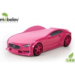 Кроватка Futuka Kids Volvo Neo 3D (розовый)