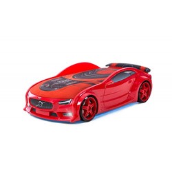 Кроватка Futuka Kids Volvo Neo 3D (красный)