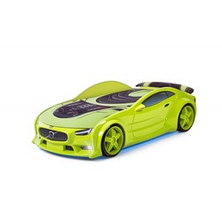 Кроватка Futuka Kids Volvo Neo 3D (зеленый)