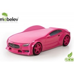 Кроватка Futuka Kids Mercedes Neo 3D (розовый)