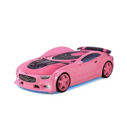 Кроватка Futuka Kids Mercedes Neo 3D (розовый)