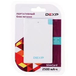 Powerbank аккумулятор DEXP SlimCard
