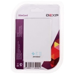 Powerbank аккумулятор DEXP SlimCard