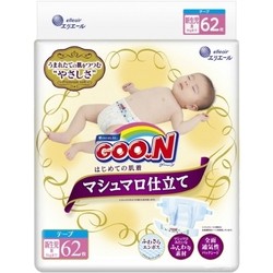 Подгузники Goo.N Super Premium Marshmallow SS / 62 pcs