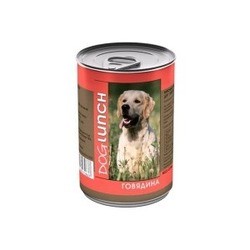 Корм для собак Dog Lunch Canned with Beef 0.41 kg