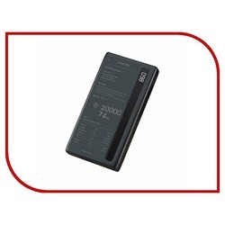 Powerbank аккумулятор Remax Linon Pro RPP-73 (черный)
