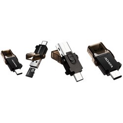 Картридер/USB-хаб A-Data USB-C OTG Reader
